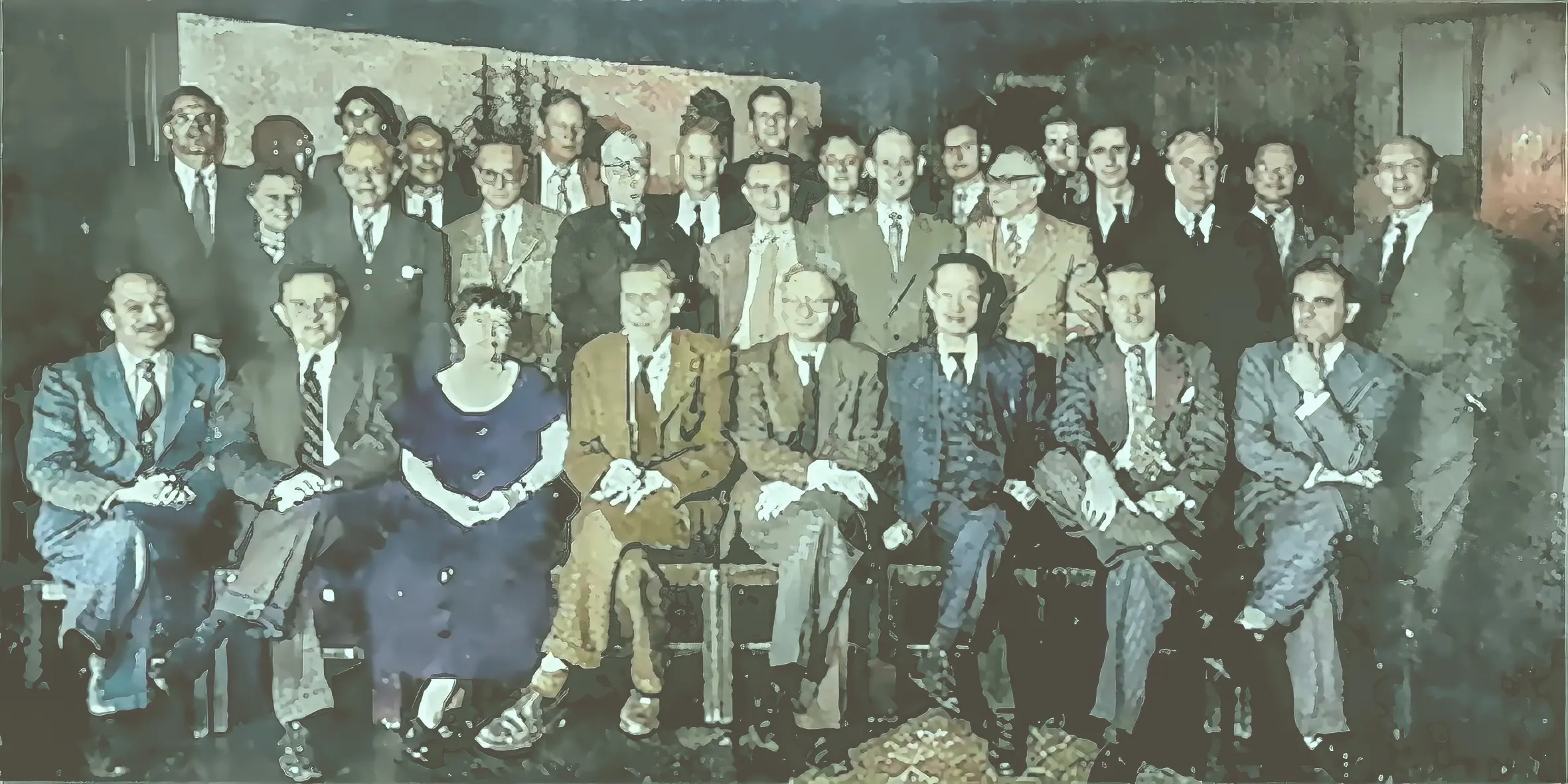 Teilnehmende der Macy Konferenz